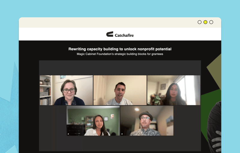 Rewriting nonprofit capacity building with Magic Cabinet - 1-min